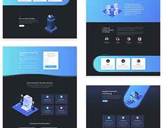 Digital Payments Layout pack (8 pages)