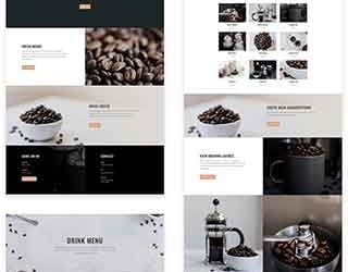 Coffee Shop  Layout (8 pages)