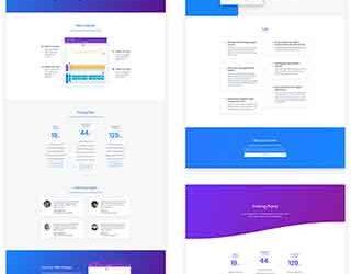 App Marketing Layout Pack (5 pages)